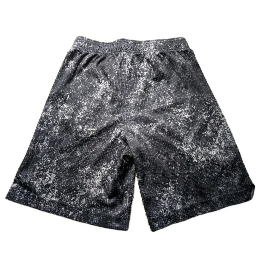 Old Navy Boys Size Large 10 Black & White Athletic Shorts Drawstrings